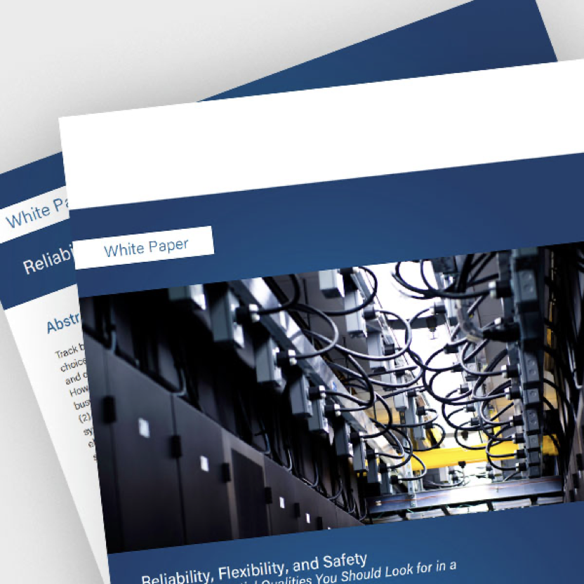 Screen shot of the Critical Power Monitor reliability white paper